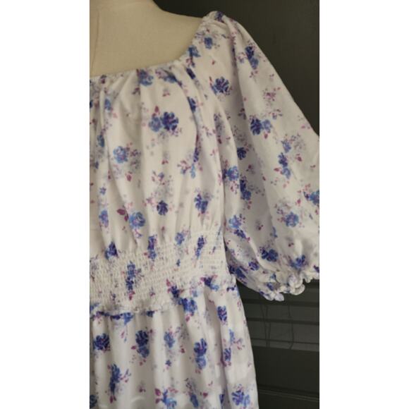 Loveshackfancy ×Target Cotton Tiered Midi Floral Dress Cottagecore Farmhouse 1X - Picture 5 of 8